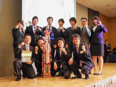 アステックペイント表彰式記念写真