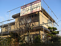 足場の解体